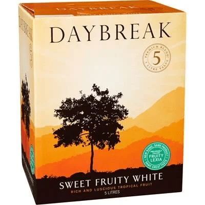 Daybreak Sweet Fruity White 5 Litre
