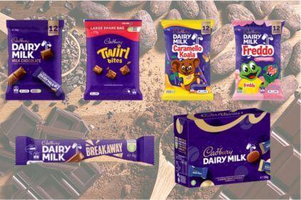 オーストラリアのお土産、チョコレート、Dairy milk